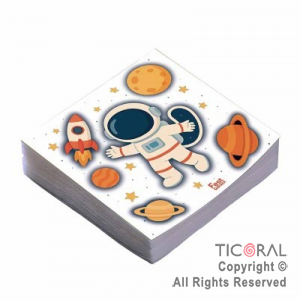 ASTRONAUTA SERVILLETA PREMIUM x 20